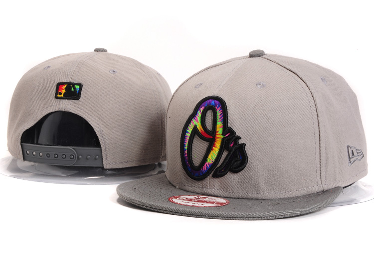 MLB Baltimore Orioles NE Snapback Hat #17